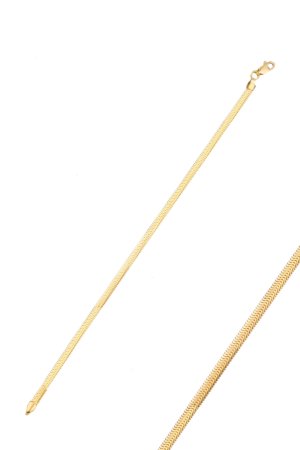 Balık Sırtı Zincir Bileklik