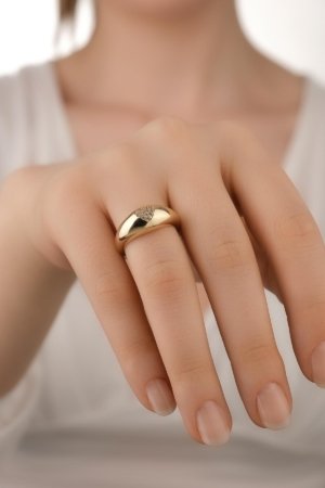 Bombeli Kalp Yüzük