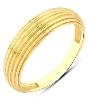 Çizgili Taşsız Yüzük