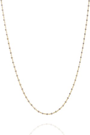 Gri Mat Küplü Zincir Kolye