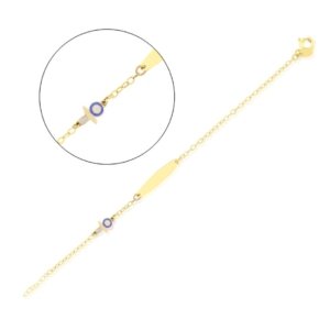 Mavi Emzikli Çocuk Bileklik