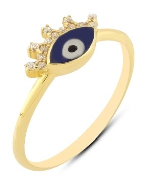 Nazar Boncuklu Göz Yüzük