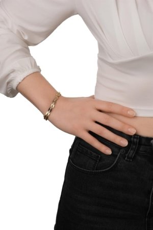 Taşlı Bakla Bileklik