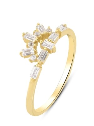 Taşlı Kirpik Yüzük