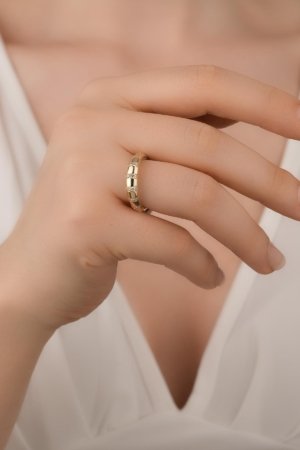 Taşlı Meridyen Yüzük