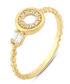 Taşlı Yuvarlak Yüzük