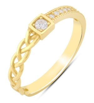 Taşlı Zincir Yüzük