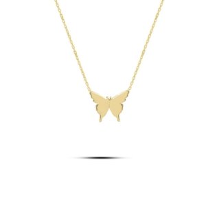 Taşsız Kelebek Kolye