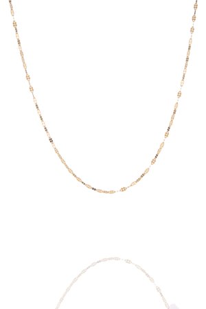 Yaprak Pullu Zincir Kolye