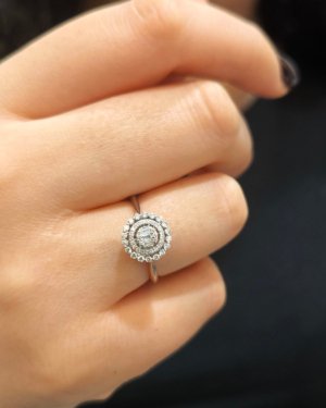 0.25 Karat Pırlanta-Helios Yüzük