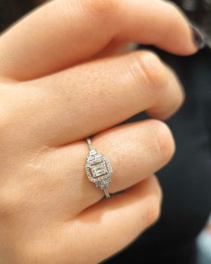 0.28 Karat Pırlanta Serena Yüzük