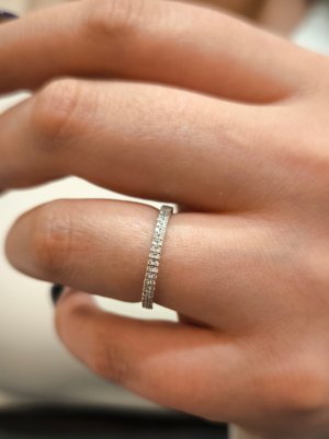 0,38 Karat Pırlanta Tamtur Yüzük