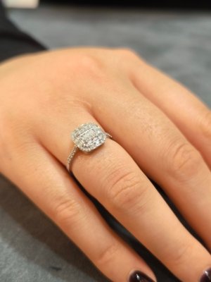 0.49 Karat Pırlanta Capella Baget Yüzük
