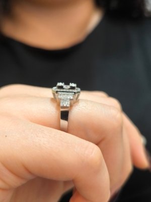 0.91 Karat Pırlanta Elizabeth Yüzük