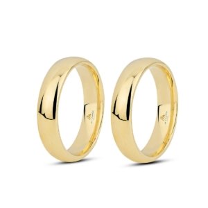 Bombeli 5mm Klasik Alyans