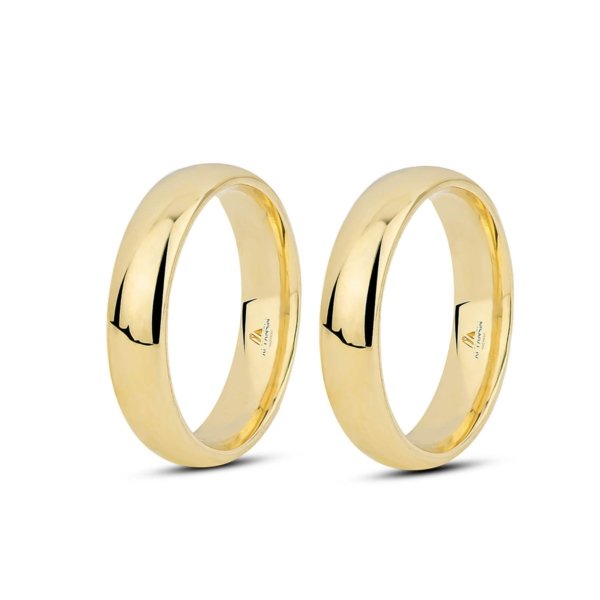 Bombeli 5mm Klasik Alyans