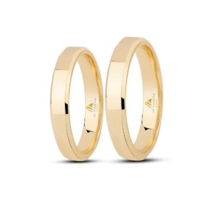 Düz 4mm Klasik Alyans