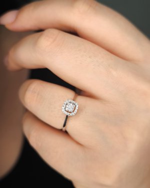 0.10 Karat Pırlanta Yüzük