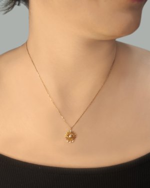 0.08 Karat Rose Pırlanta Kolye