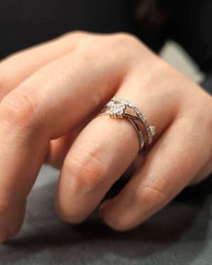 0.46 Karat Pırlanta Yüzük