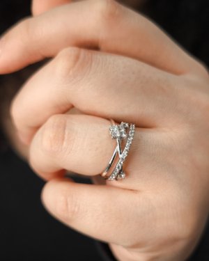 0.46 Karat Pırlanta Yüzük