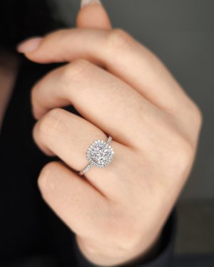 0.54 Karat Pırlanta Fantezi Yüzük