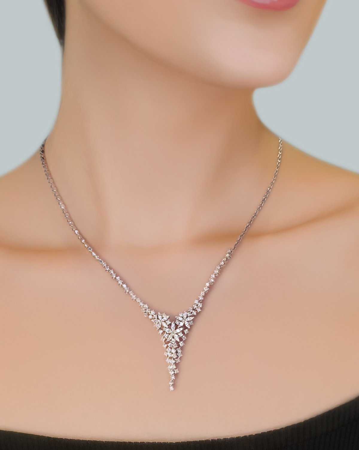 fantezi-pirlanta-gerdanlik-a2 2.15 Karat Fantezi Pırlanta Gerdanlık