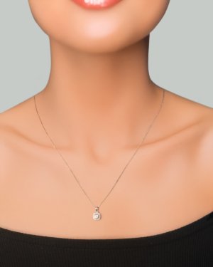 0.10 Karat Pırlanta Kolye