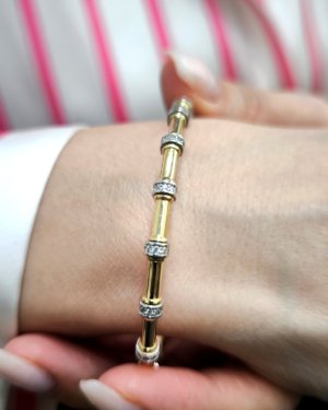 Atlamalı Taşlı Kemik Kelepçe