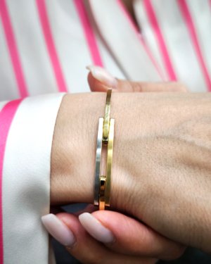 Taşsız İki Renk Kaburga Kelepçe