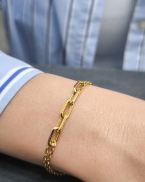 Zincirli Ataçlı Bileklik