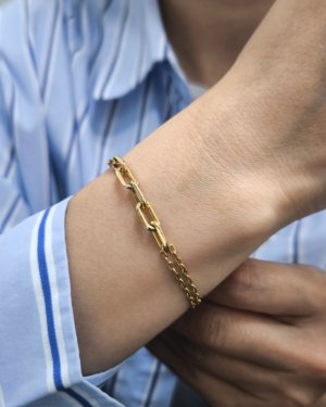 Zincirli Ataçlı Bileklik